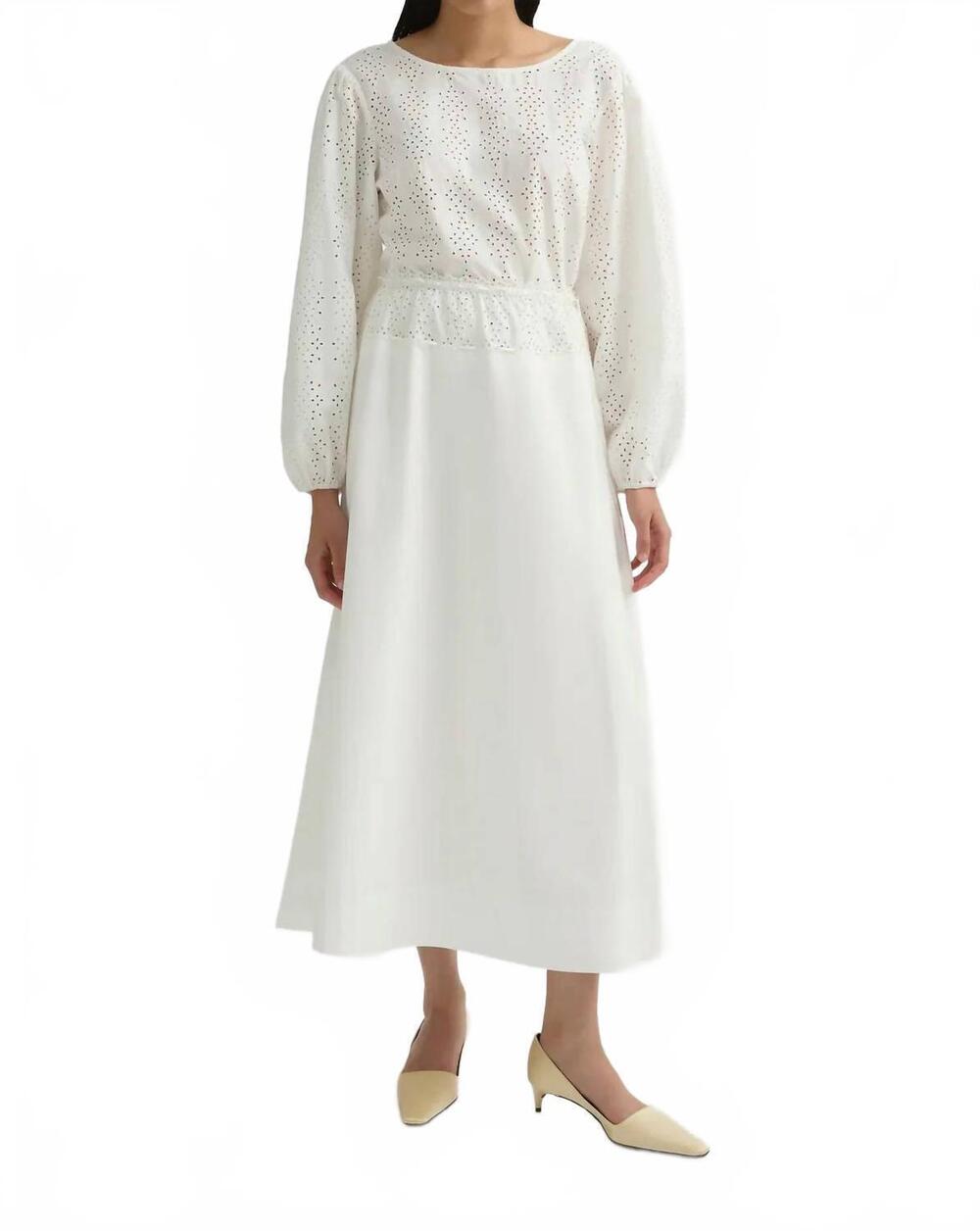 NEW POSSE harriet skirt in white